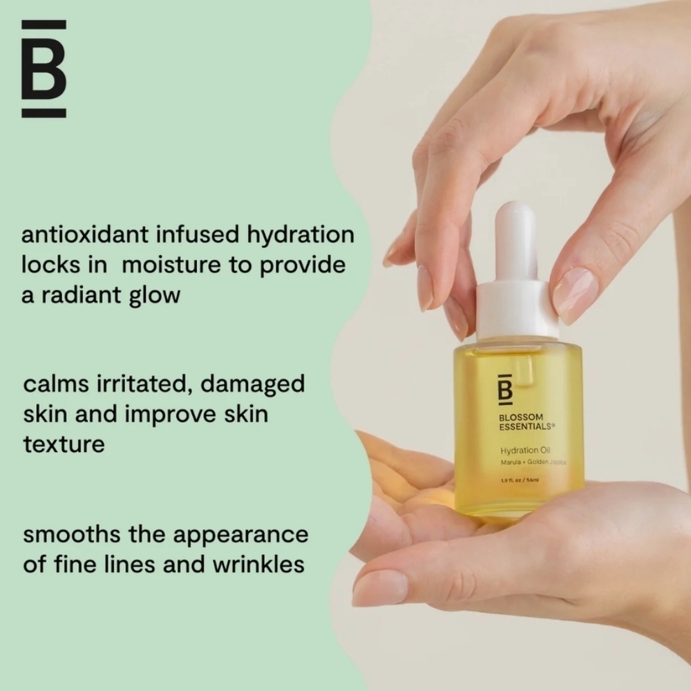 CLEARANCE! Blossom Essentials Hydration Oil, 1.9oz, Sealed, NIB - Picture 4 of 9